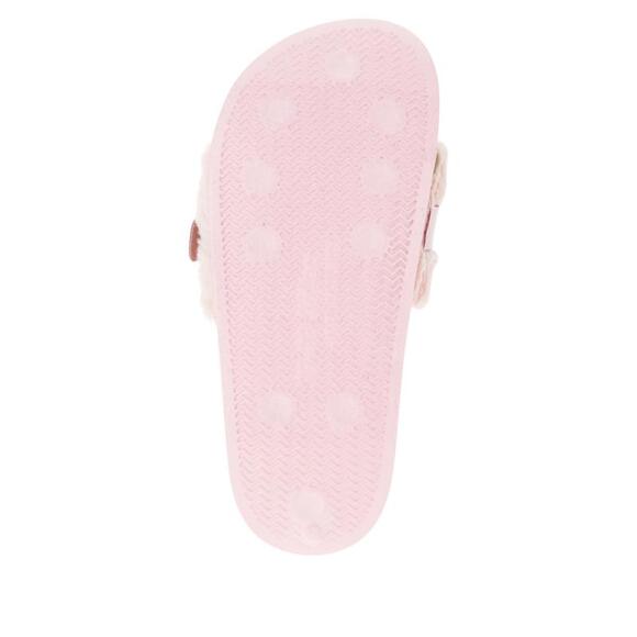 NIB Urban Sport by J/Slides Bravo Pink Plush Slide Sandals Women's Size 8 - Picture 5 of 6